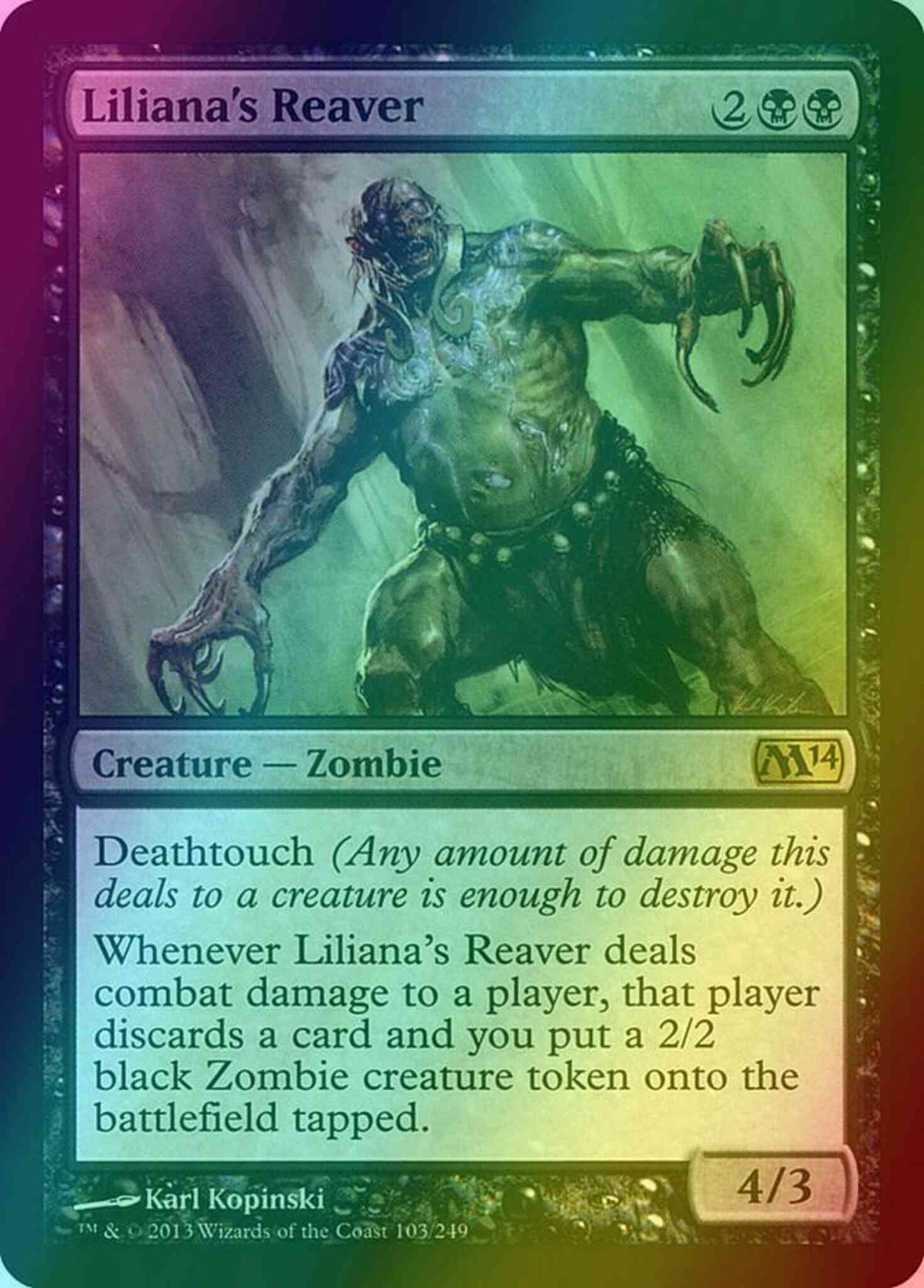 Liliana's Reaver [103] [Magic 2014] [Foil]