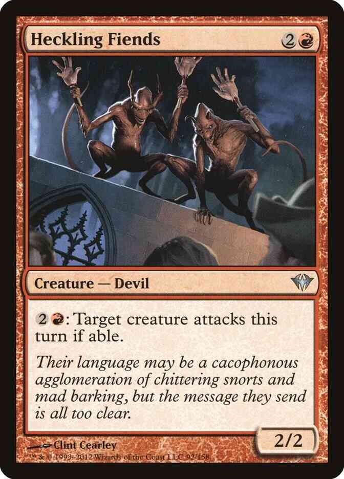 Heckling Fiends [92] [Dark Ascension] [Non-Foil]