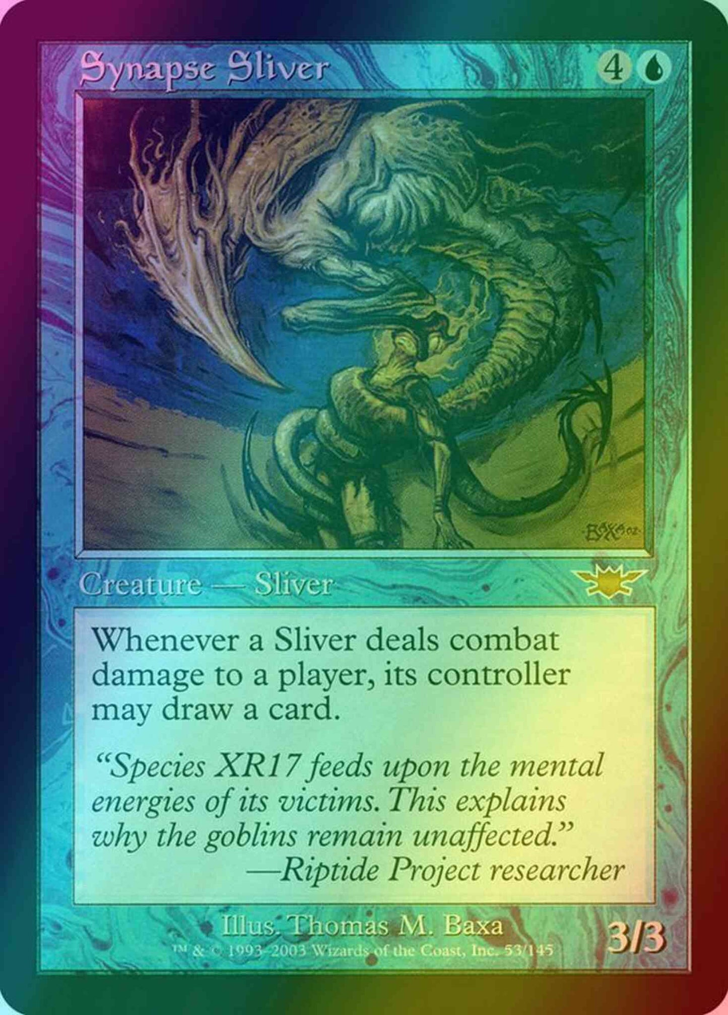 Synapse Sliver [53] [Legions] [Foil] – Face to Face Games