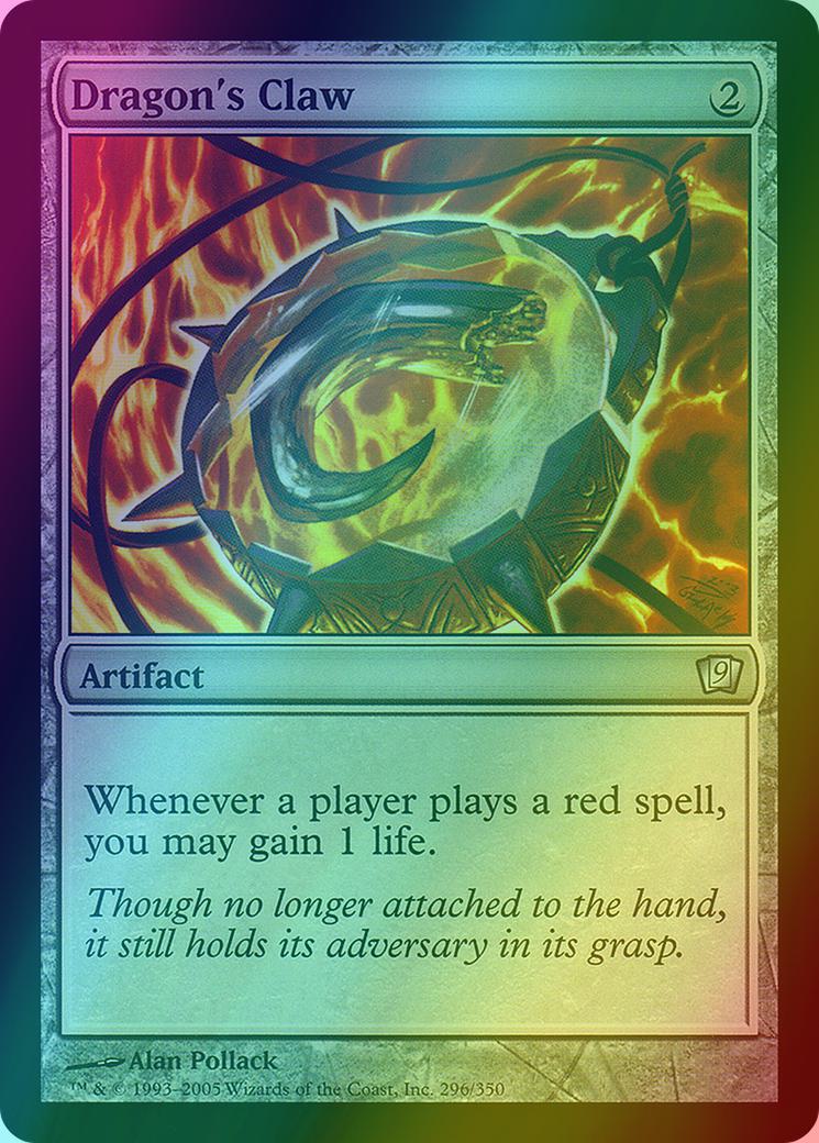 Dragon's Claw [296x] [Ninth Edition] [Foil]