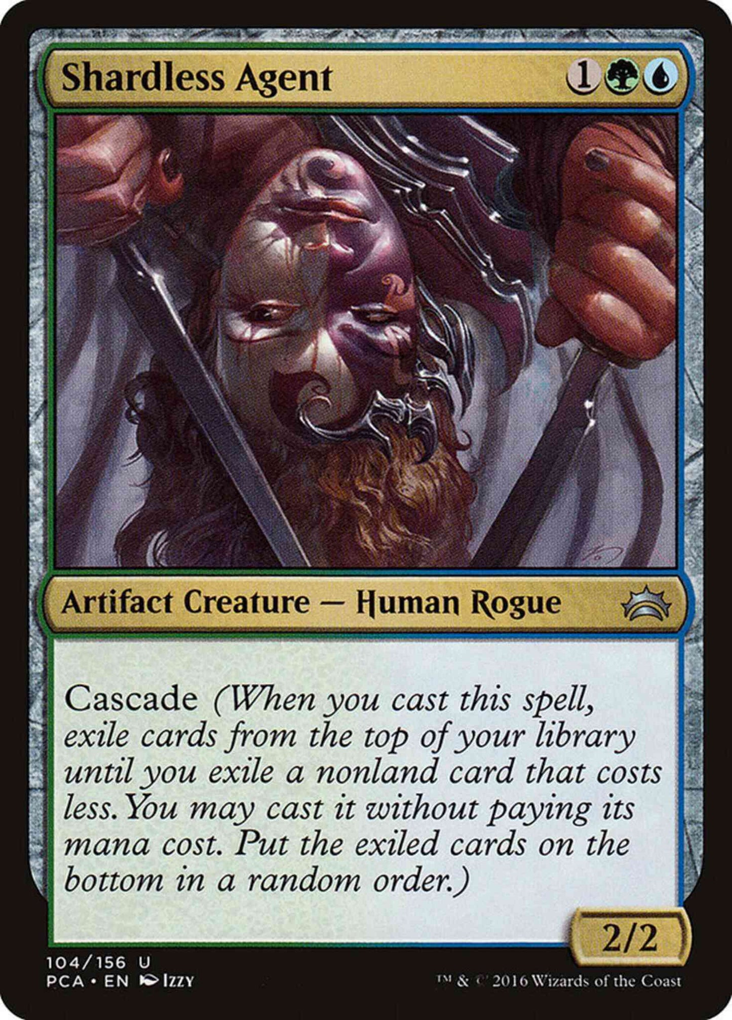 Shardless Agent [104] [Planechase Anthology] [Non-Foil]