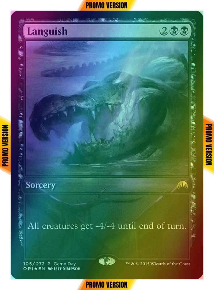 Languish [105] [Game Day] [Magic Origins Promos] [Foil]