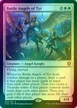 Battle Angels of Tyr [9] [Commander Legends: Battle for Baldur's Gate] [Foil]