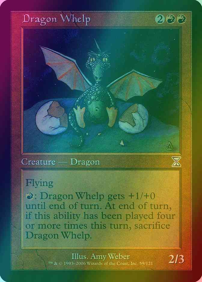 Dragon Whelp [59] [Time Spiral Timeshifted] [Foil]