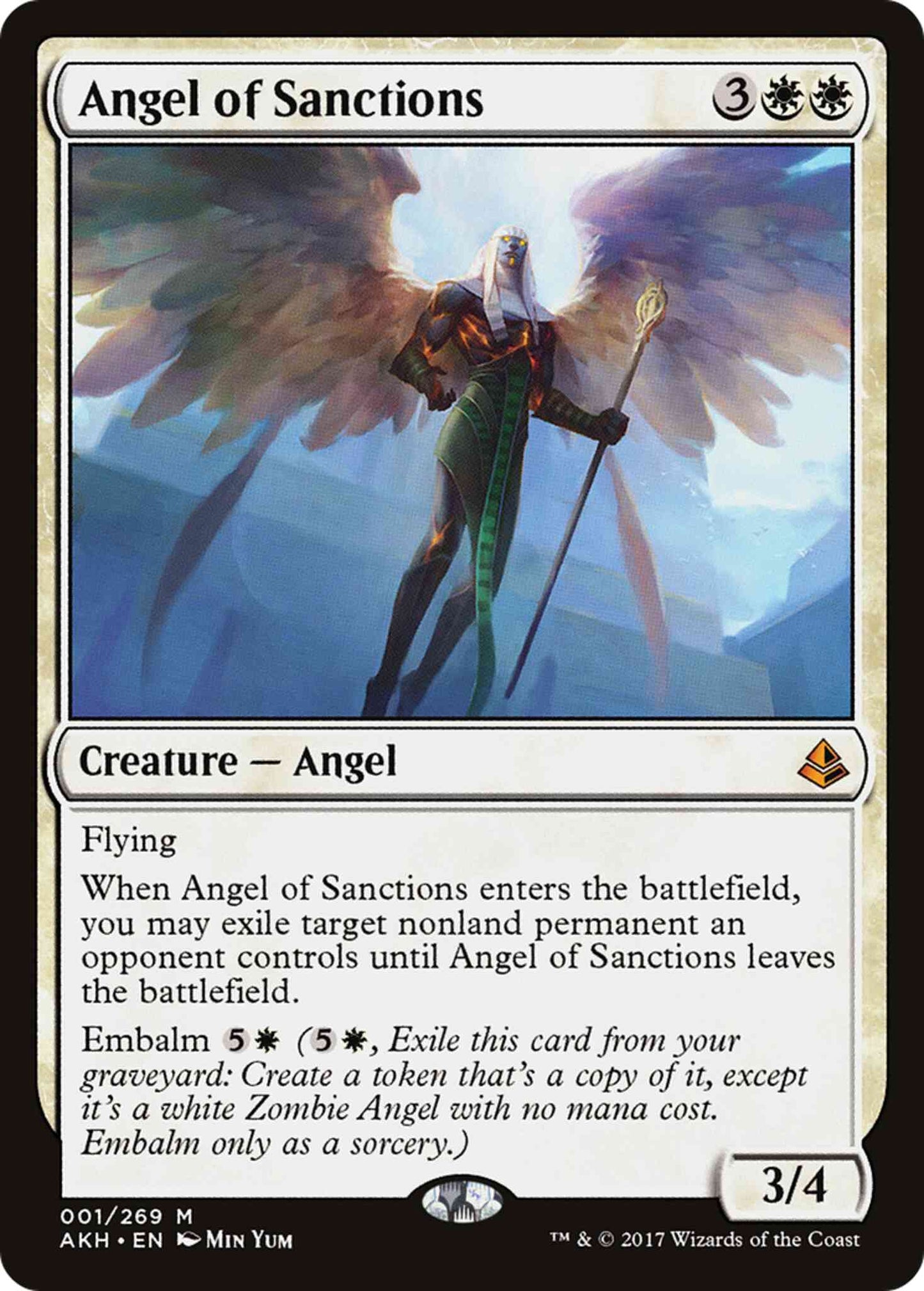 Angel of Sanctions [1] [Amonkhet] [Non-Foil]