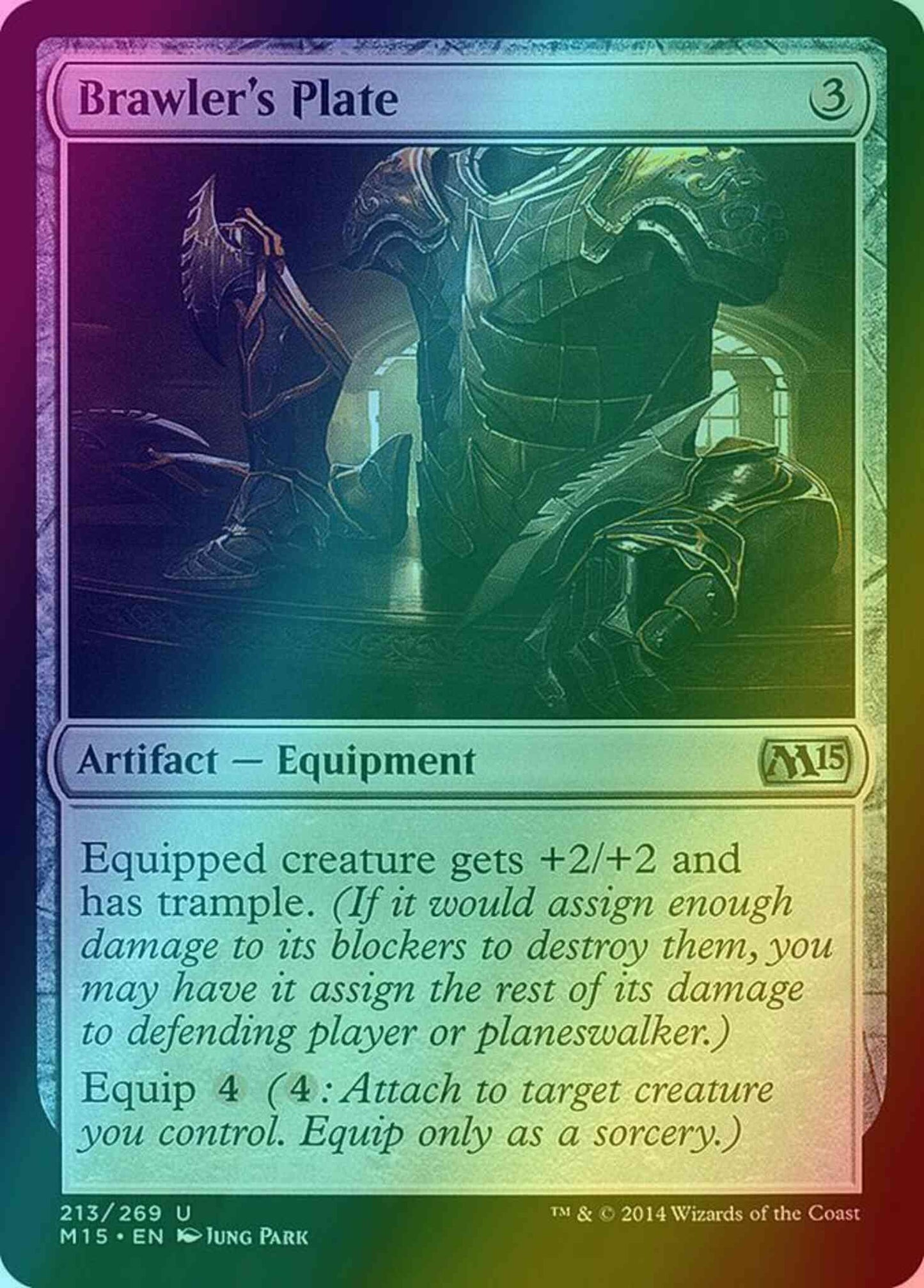 Brawler's Plate [213] [Magic 2015] [Foil]