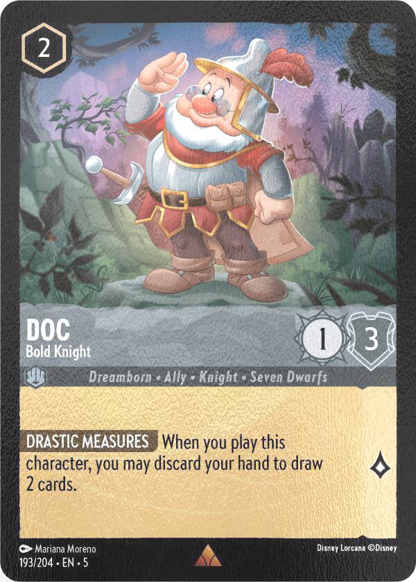 Doc - Bold Knight - 193/204 [Shimmering Skies] [Cold Foil]