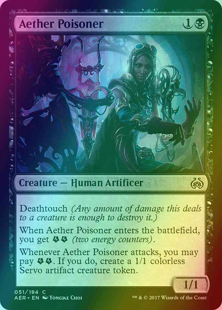 Aether Poisoner [51] [Aether Revolt] [Foil]