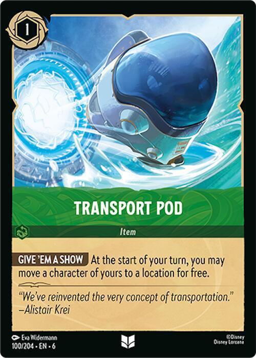 Transport Pod - 100/204 [Azurite Sea] [Non-Foil]