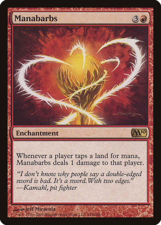 Manabarbs [149] [Magic 2010] [Non-Foil]