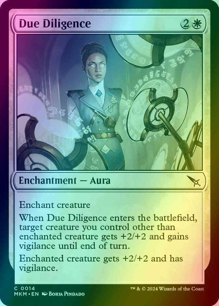 Due Diligence [14] [Murders at Karlov Manor] [Foil]