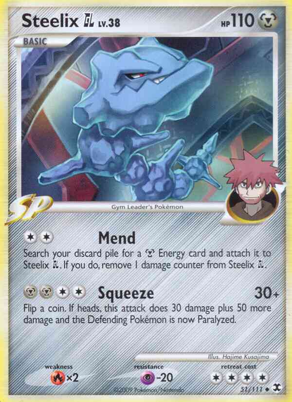 Steelix GL - 51/111 - Uncommon [pl2-51] [Reverse Holo]