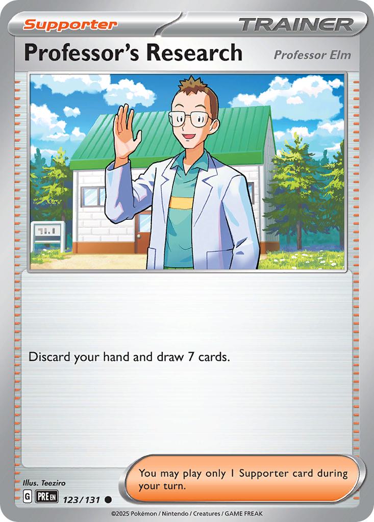 Professor's Research - Professor Elm - 123/131 - Common [sv085-123] [Non-Holo]