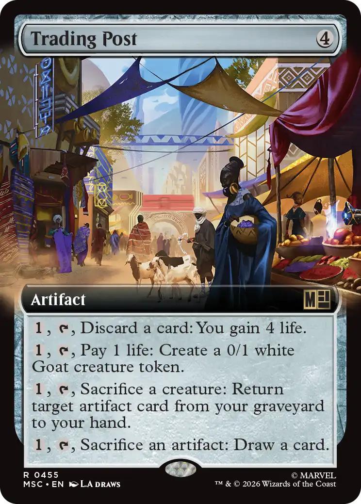 Trading Post [455] [Extended Art] [Marvel Super Heroes: Commander] [Non-Foil]