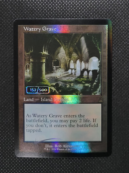 Watery Grave — Serial Numbered|152/500|Retro Frame|Foil — ID 17325