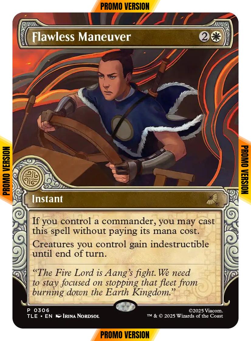 Flawless Maneuver [306] [Elemental Frame] [Avatar: The Last Airbender Eternal] [Non-Foil]