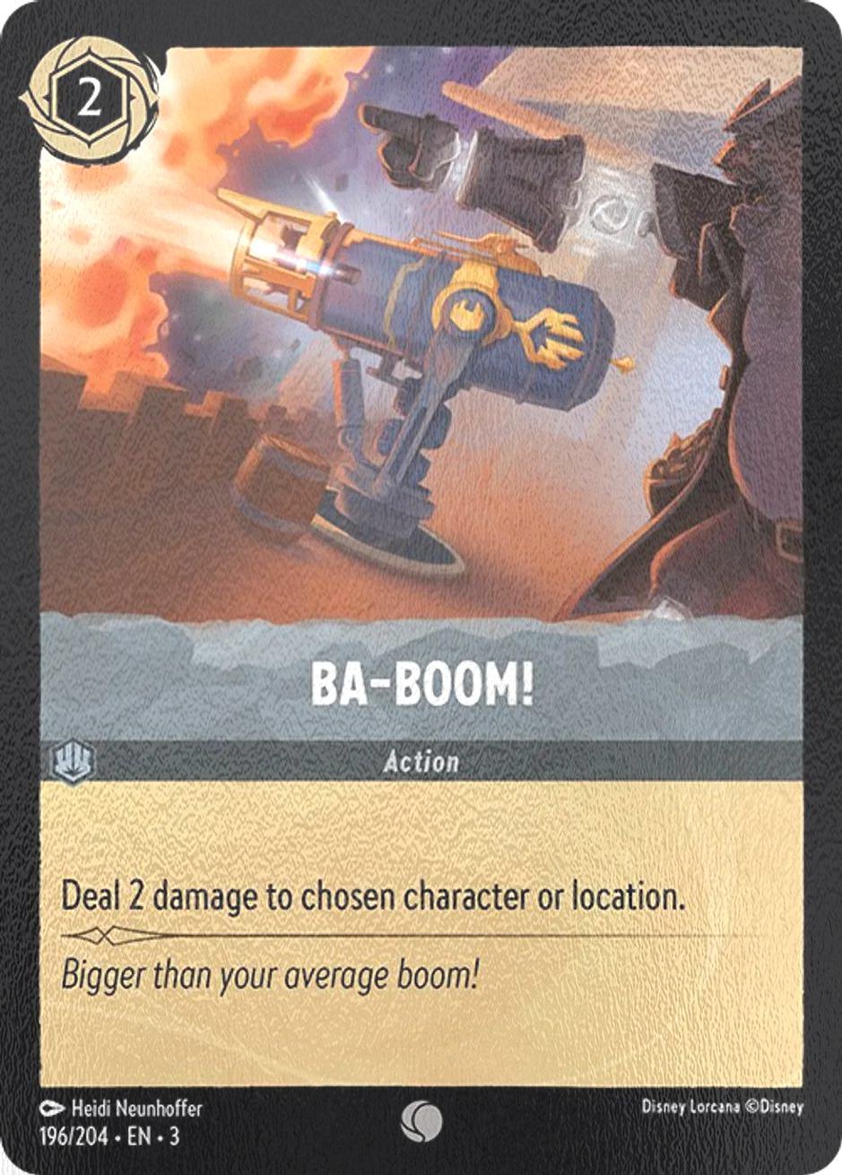 Ba-Boom! - 196/204 [Into the Inklands] [Cold Foil]