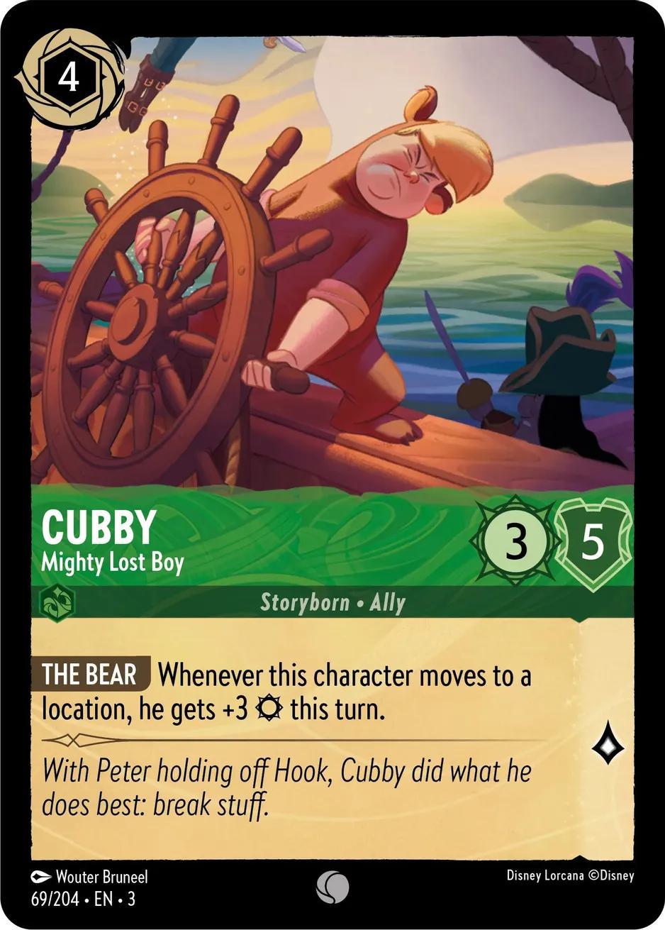 Cubby - Mighty Lost Boy - 69/204 [Into the Inklands] [Non-Foil]