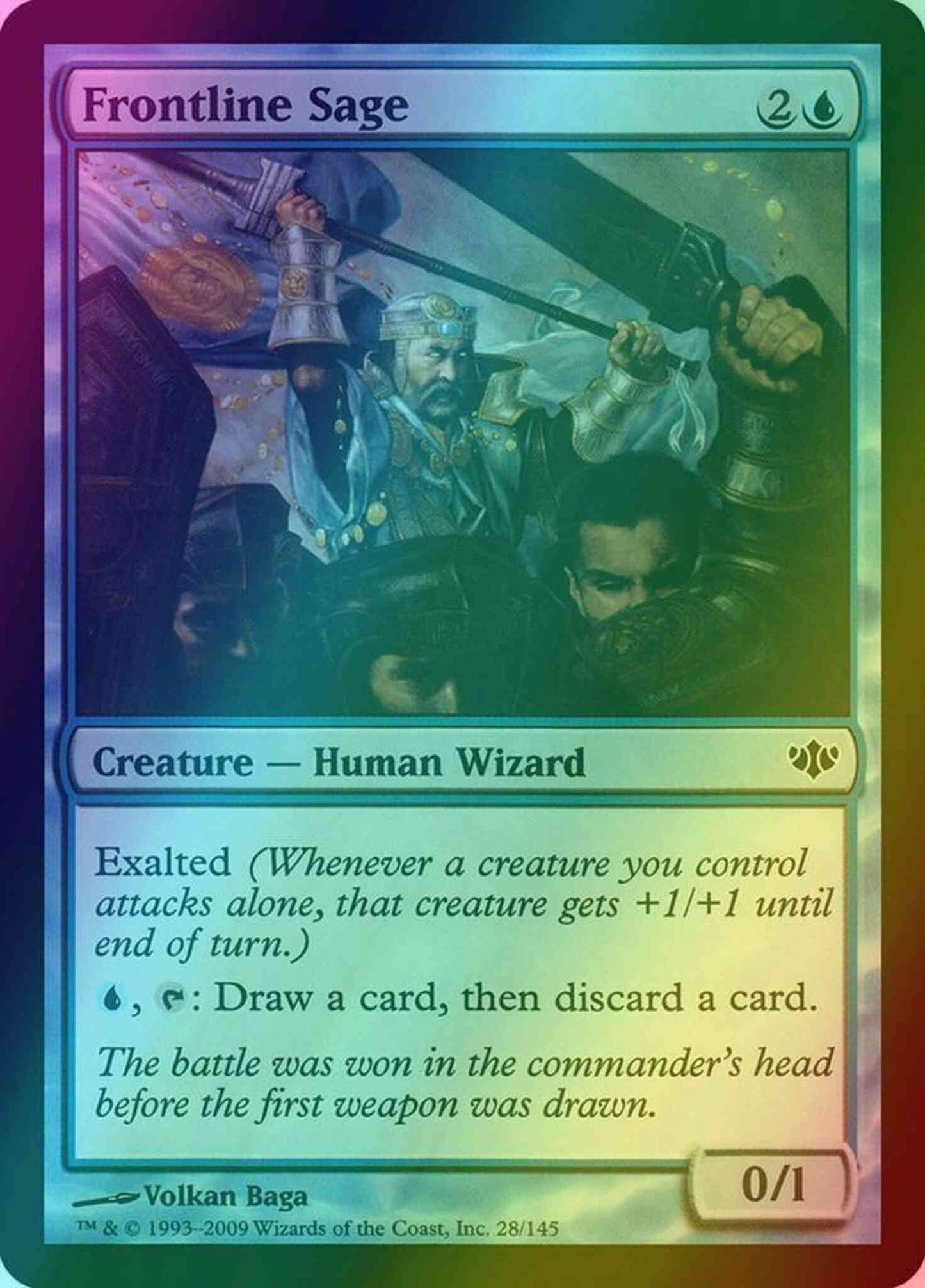 Frontline Sage [28] [Conflux] [Foil]