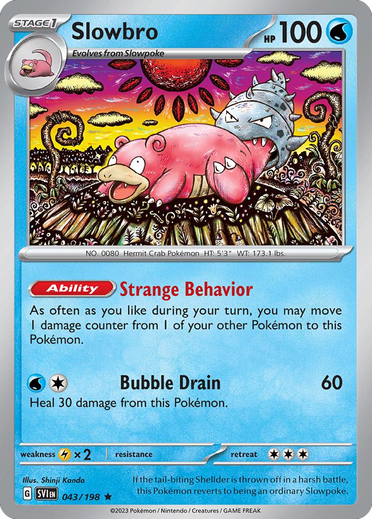 Slowbro - 043/198 - Rare [sv01-043] [Holo]