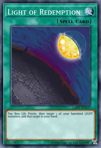 Light of Redemption - LODT-EN057 - Super Rare - Unlimited