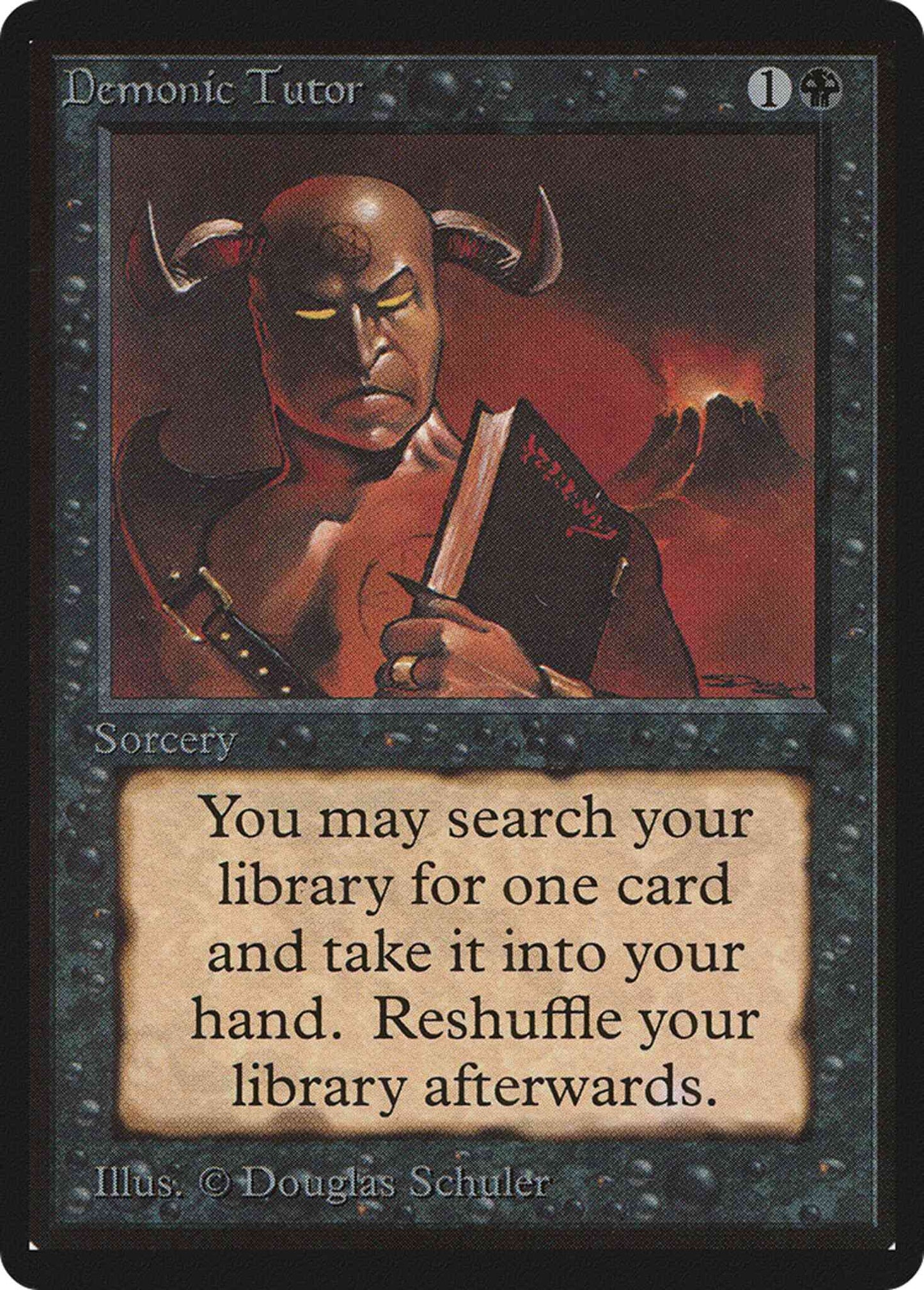 Demonic Tutor [105] [Limited Edition Beta] [Non-Foil]