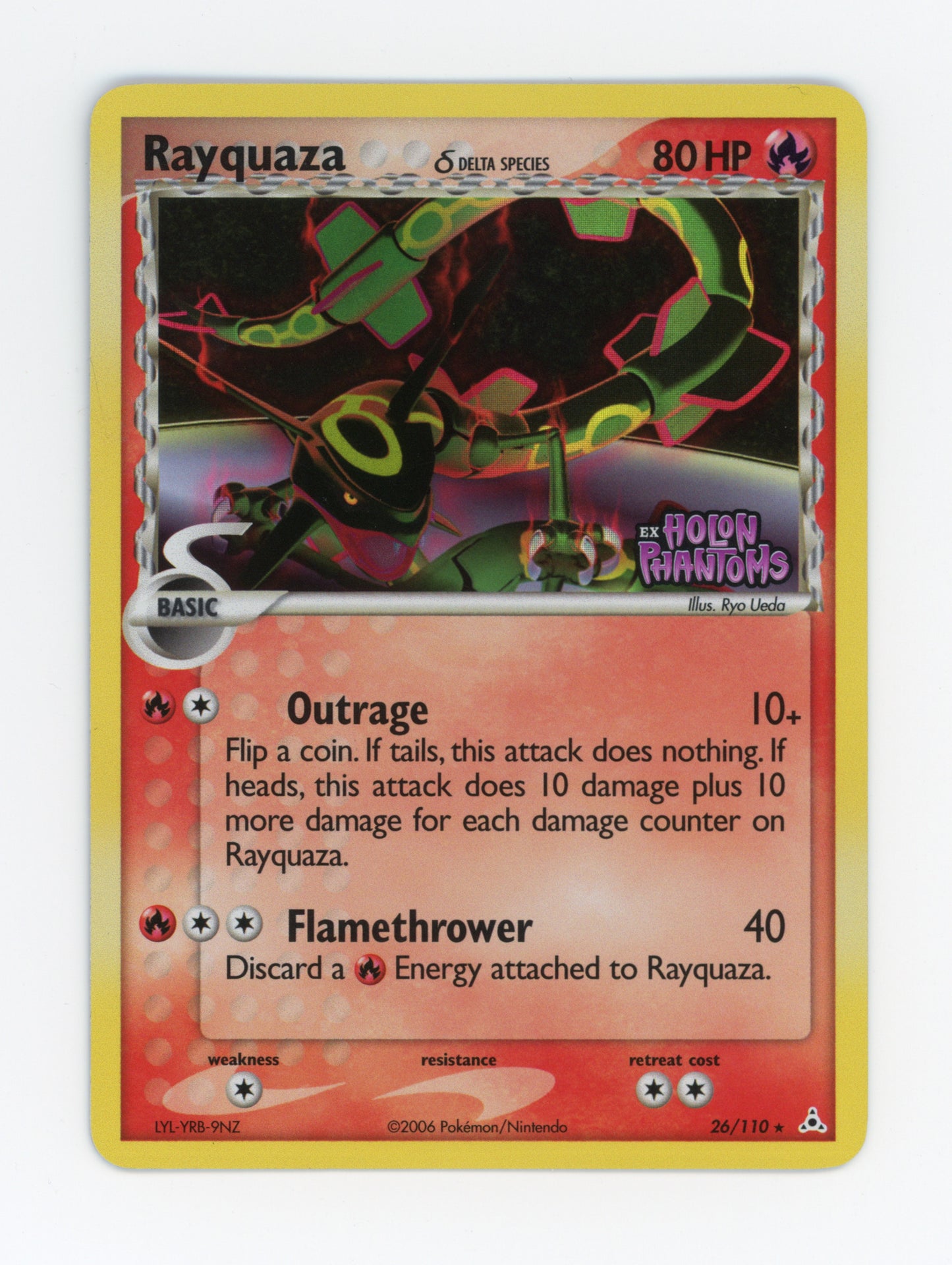 Rayquaza δ — Rare|Reverse Holo — ID 19952