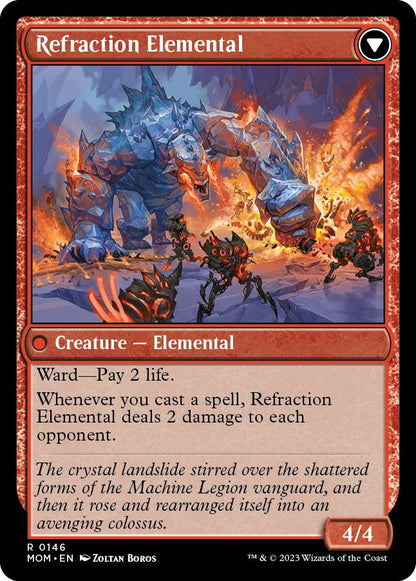 Invasion of Karsus // Refraction Elemental [146] [March of the Machine] [Non-Foil]