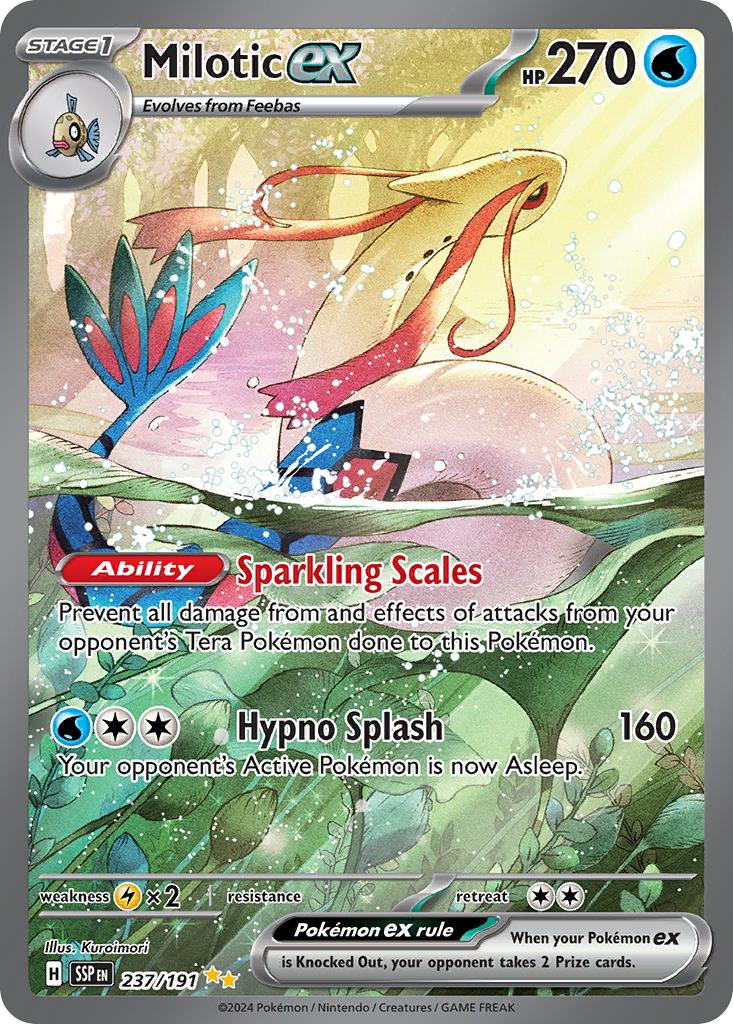 Milotic ex - 237/191 - Special Illustration Rare [sv08-237] [Ultra]