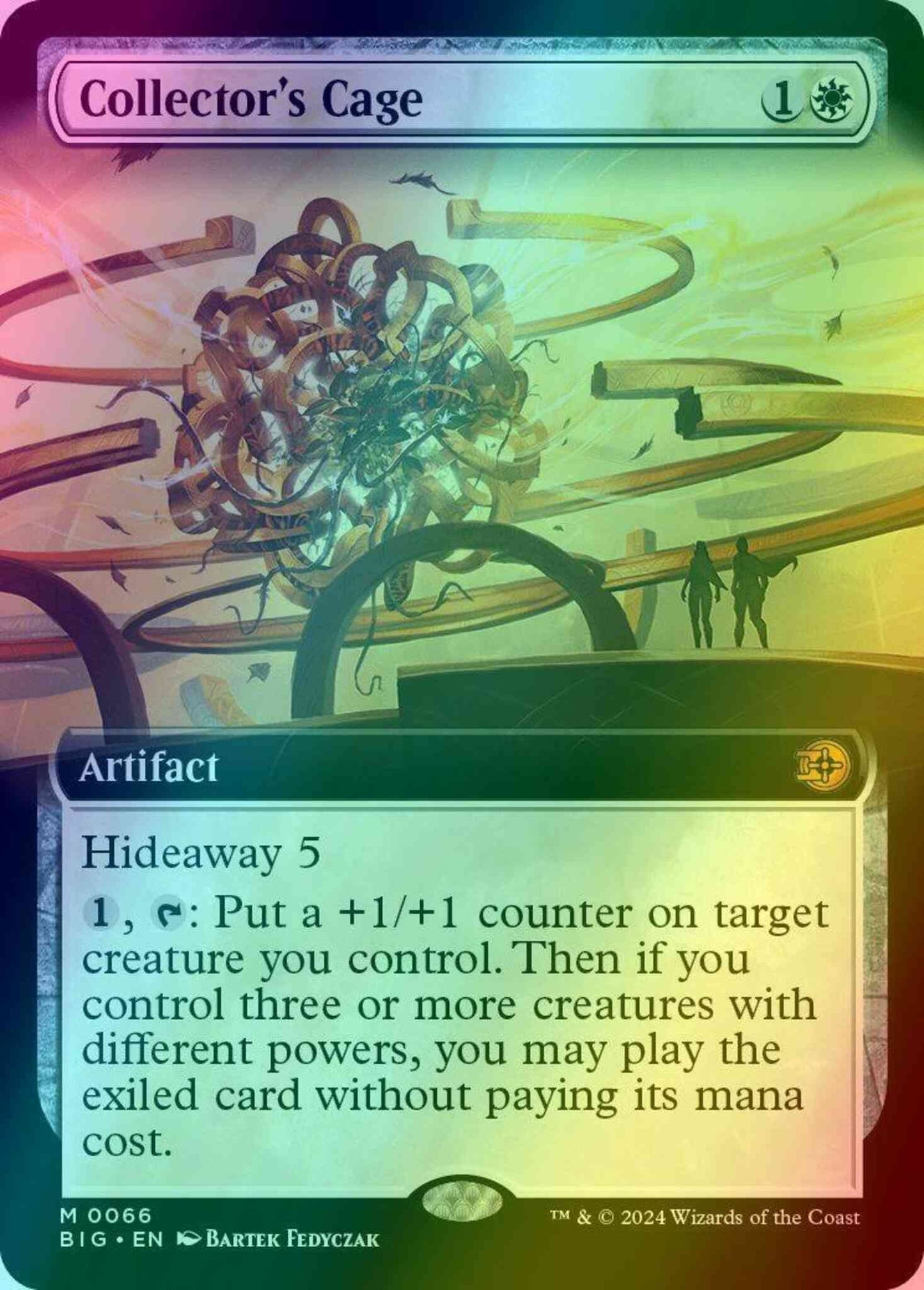 Collector's Cage [66] [Extended Art] [The Big Score] [Foil]