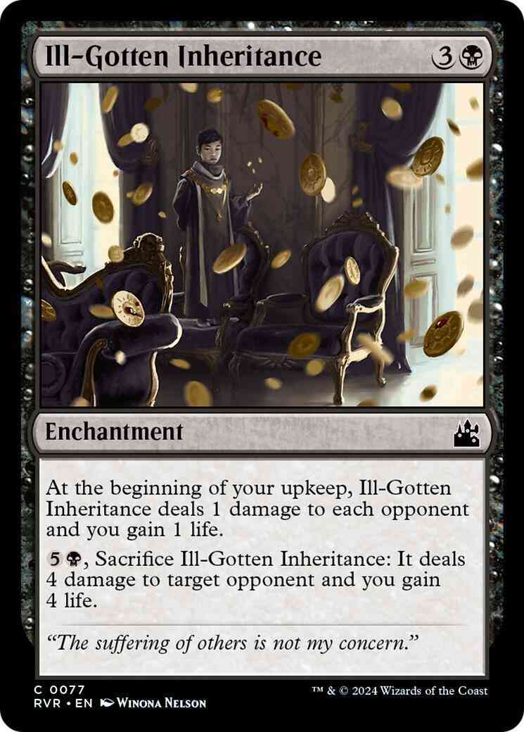 Ill-Gotten Inheritance [77] [Ravnica Remastered] [Non-Foil]