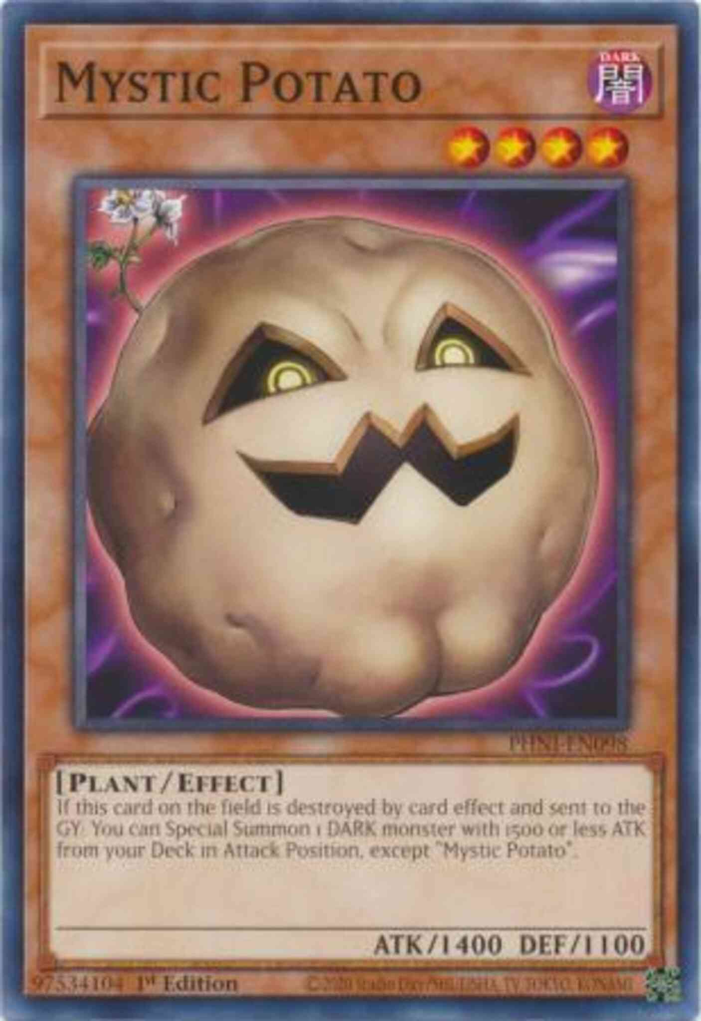 Mystic Potato - PHNI-EN098 - Common - 1st Edition
