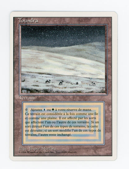 Tundra — French|Damaged — ID 18562
