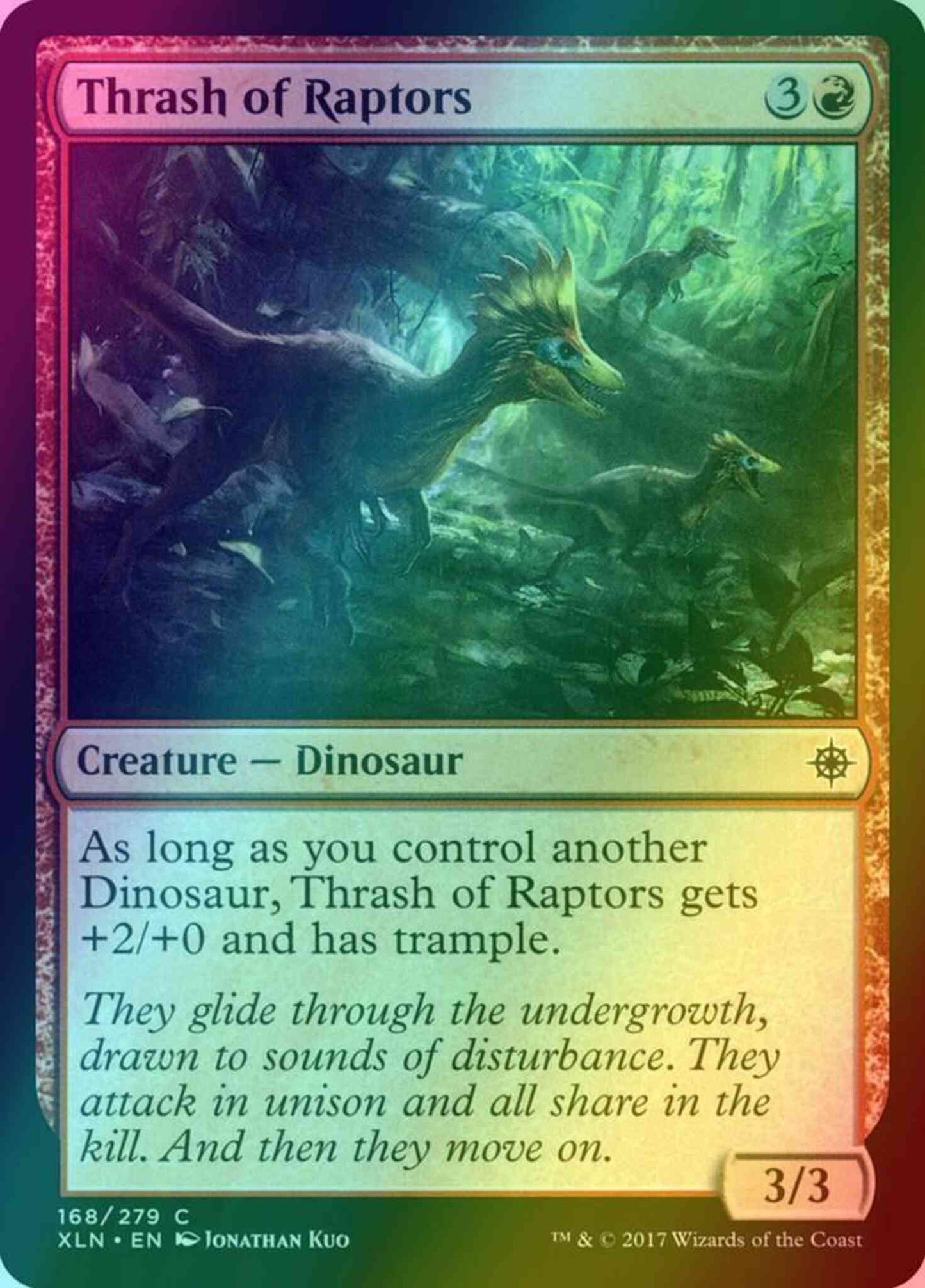 Thrash of Raptors [168] [Ixalan] [Foil]