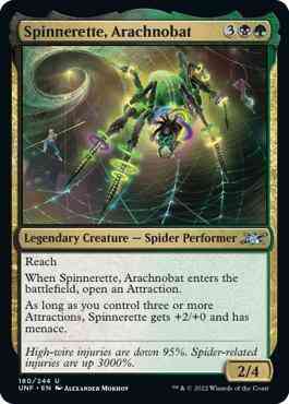 Spinnerette, Arachnobat [180] [Unfinity] [Non-Foil]