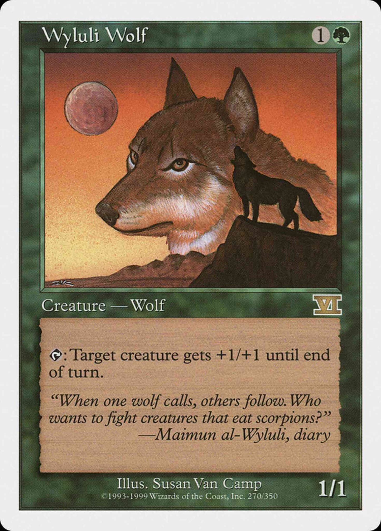 Wyluli Wolf [270] [Classic Sixth Edition] [Non-Foil]