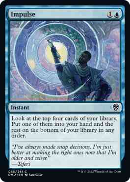 Impulse [55] [Dominaria United] [Non-Foil]