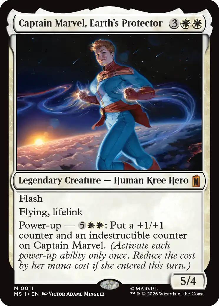 Captain Marvel, Earth's Protector [11] [Marvel Super Heroes] [Non-Foil]