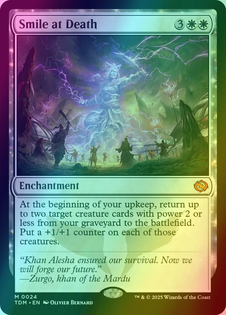 Smile at Death [24] [Tarkir: Dragonstorm] [Foil]