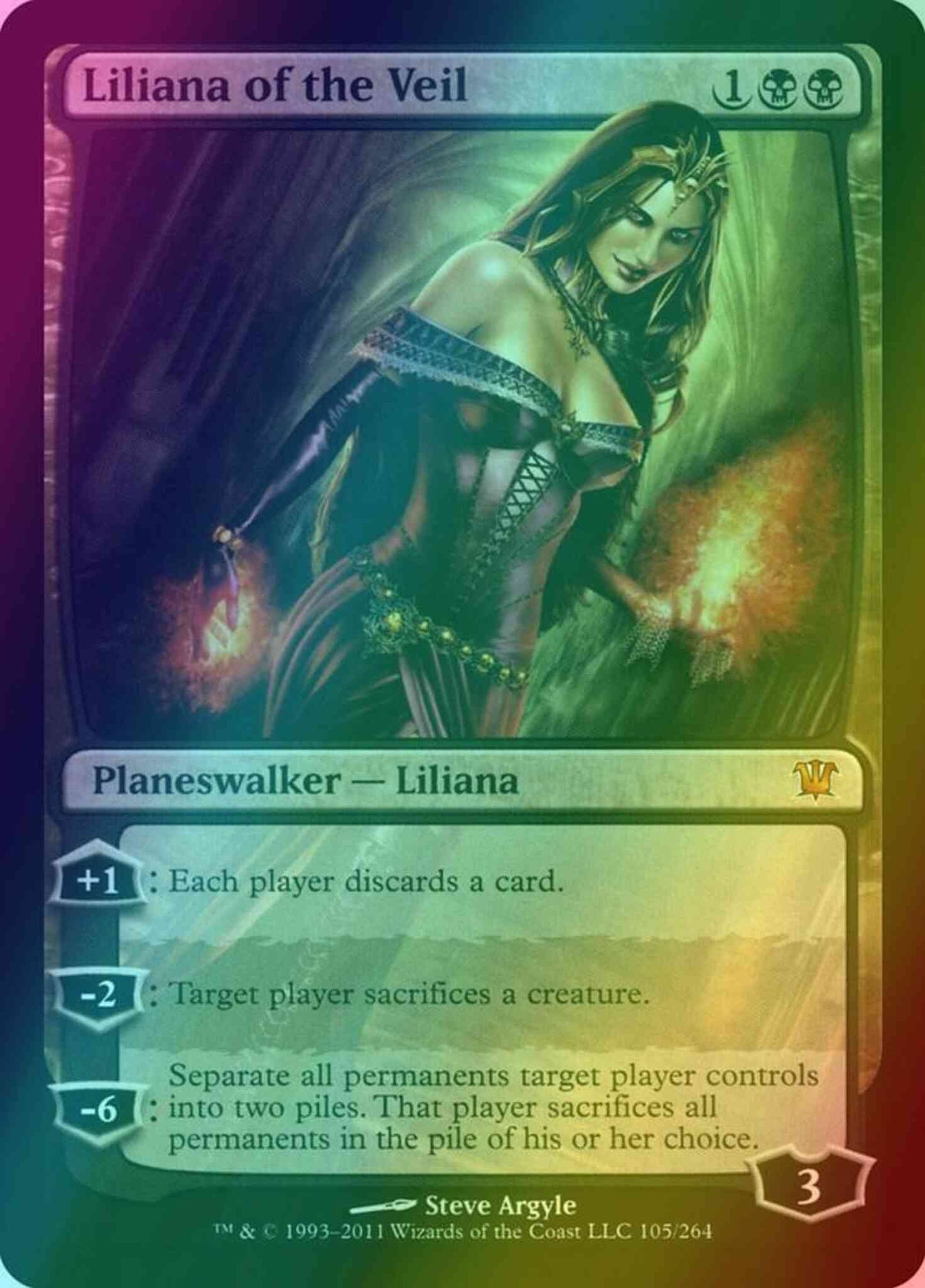 Liliana of the Veil [105] [Innistrad] [Foil]