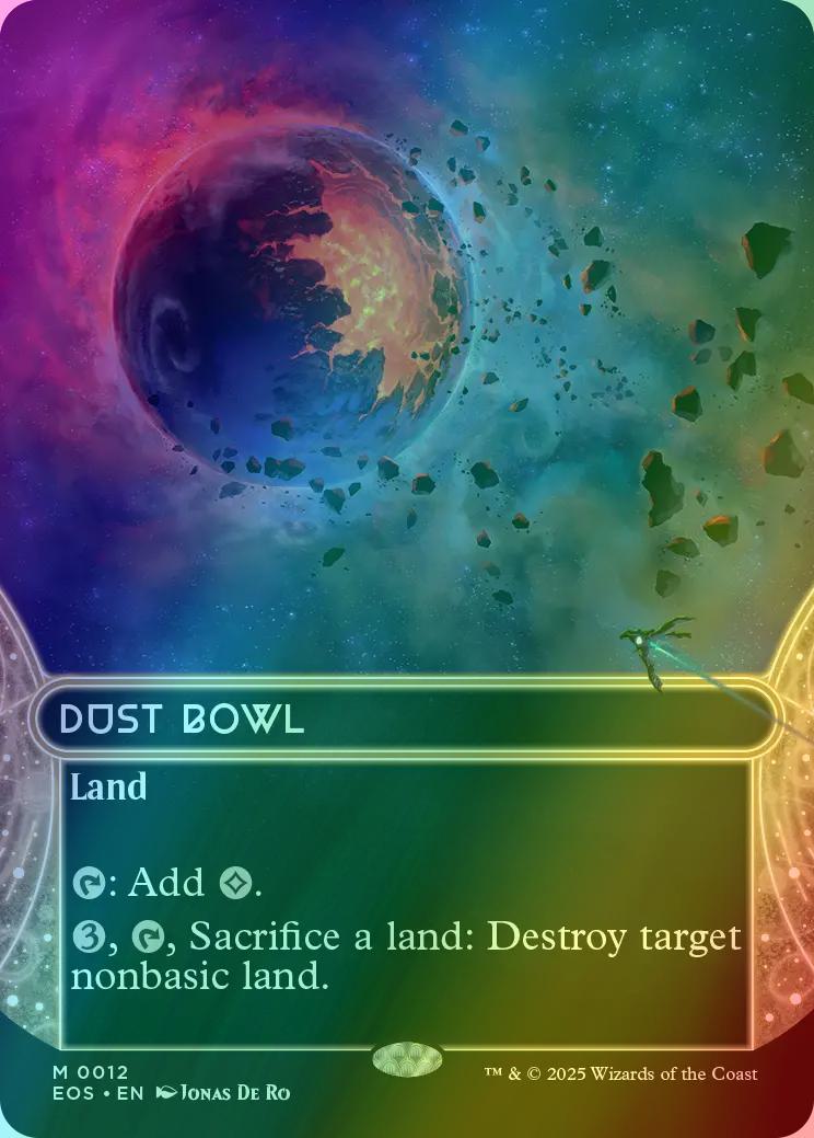 Dust Bowl [12] [Borderless] [Edge of Eternities: Stellar Sights] [Foil]