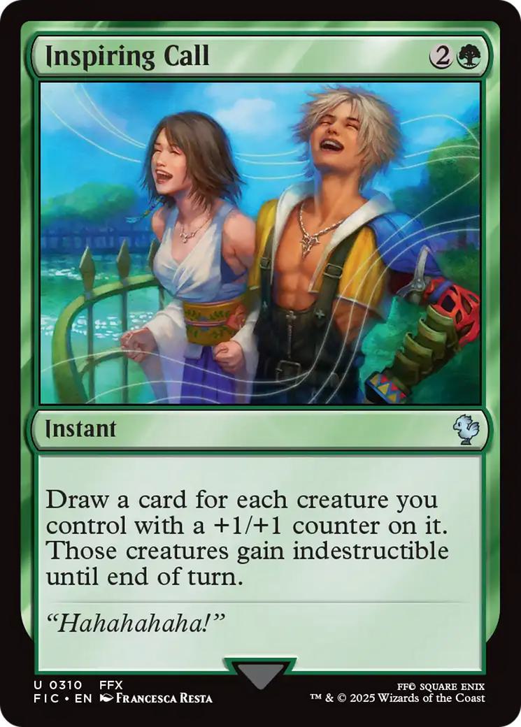 Inspiring Call [310] [FINAL FANTASY: Commander] [Non-Foil]