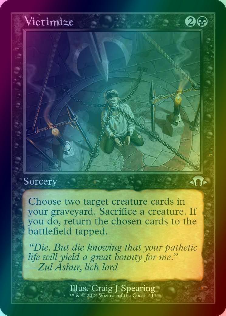 Victimize [413] [Retro Frame] [Modern Horizons 3] [Foil]