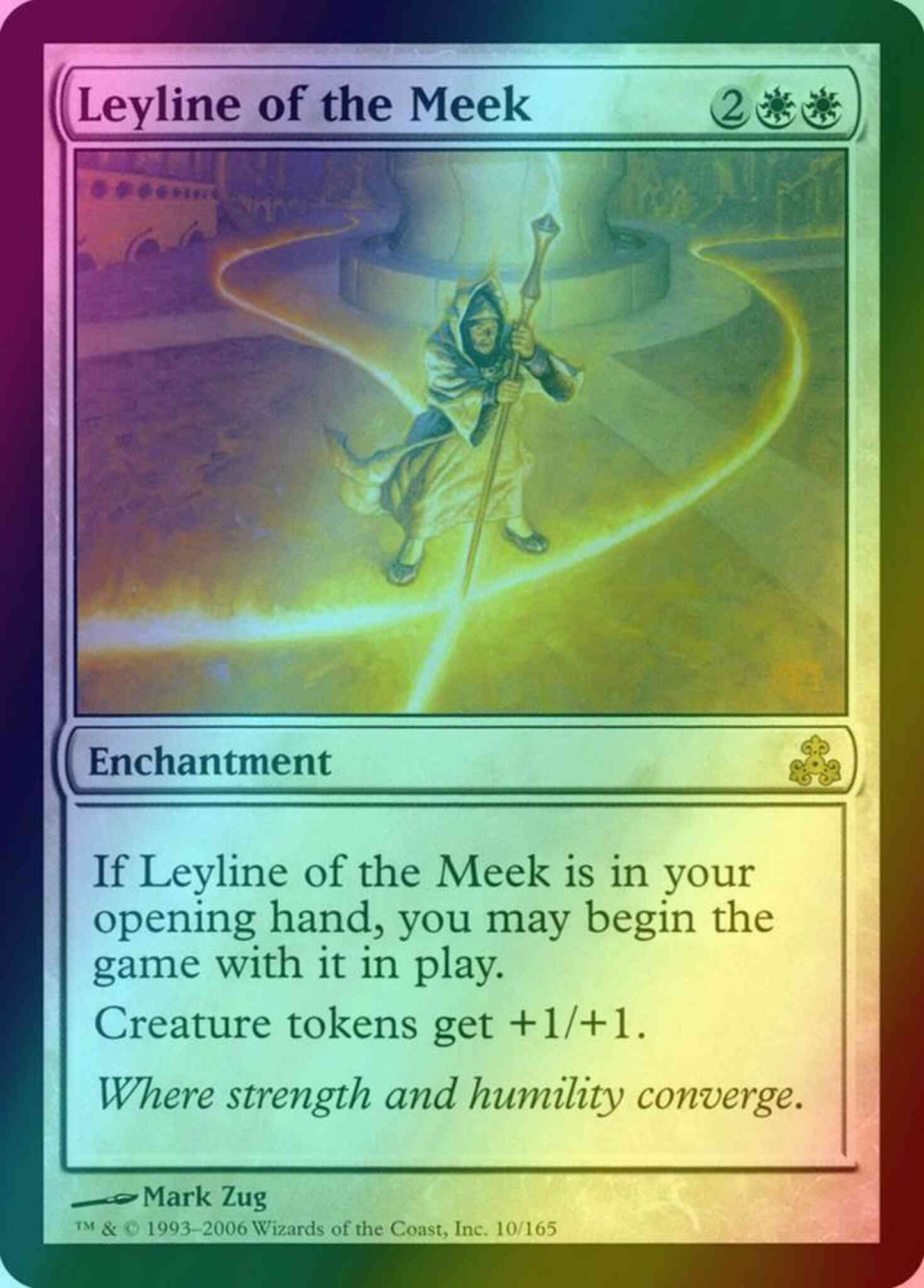 Leyline of the Meek [10] [Guildpact] [Foil]