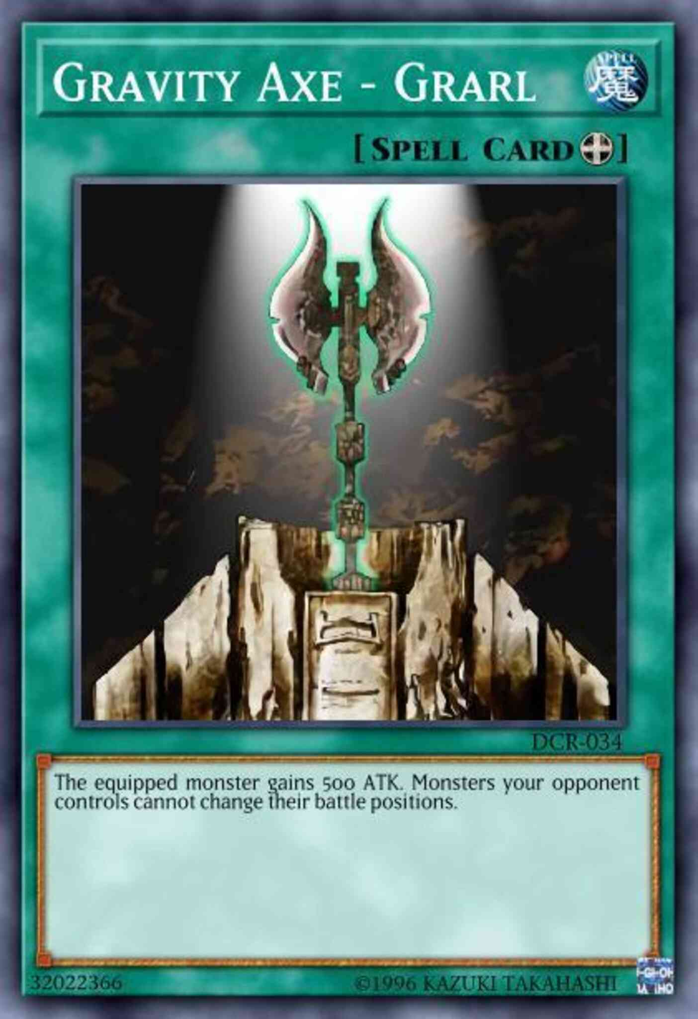 Gravity Axe - Grarl - BP02-EN143 - Mosaic Rare - Unlimited