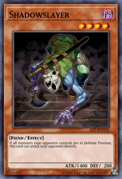 Shadowslayer - DR3-EN144 - Rare - Unlimited