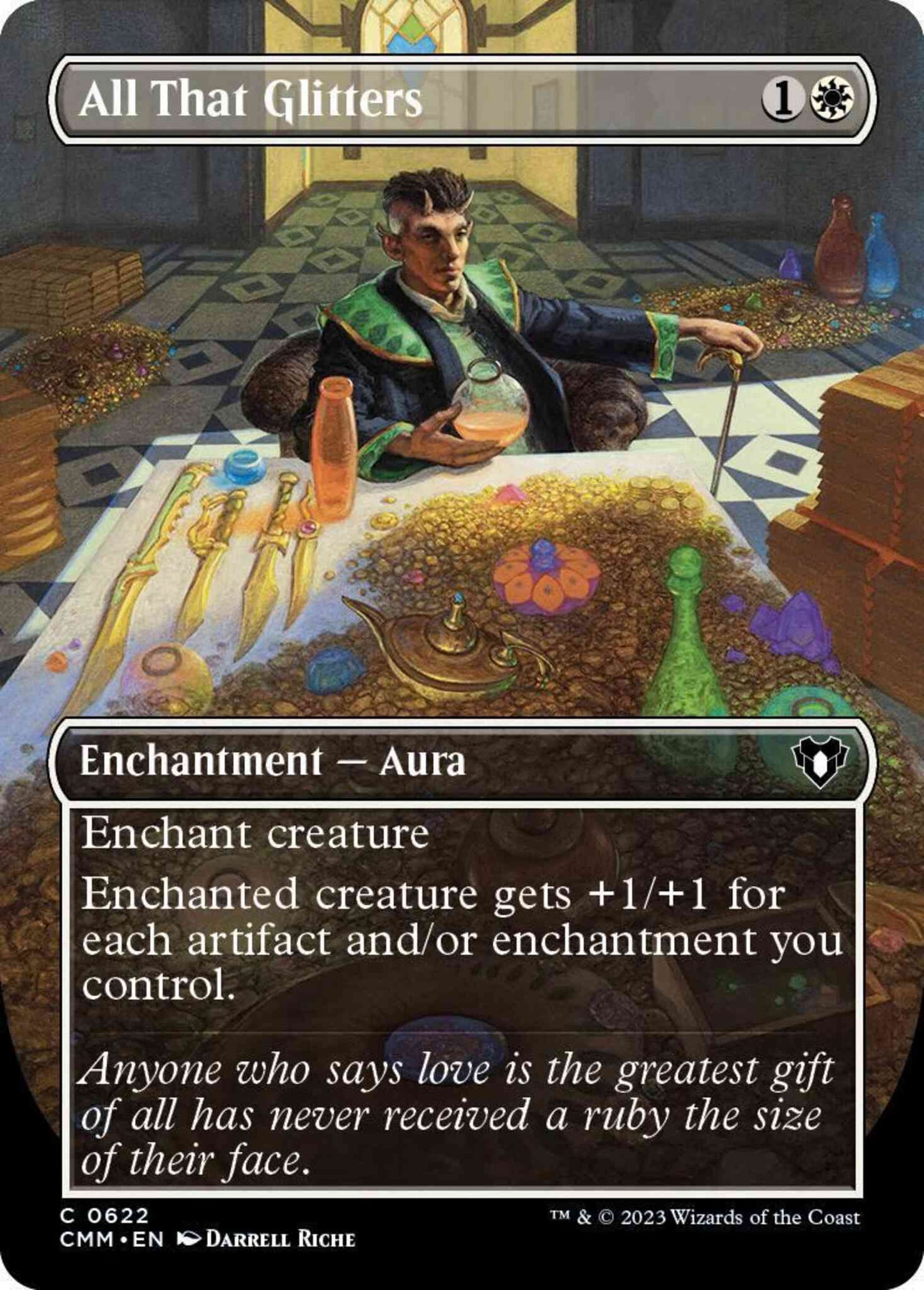All That Glitters [622] [Borderless] [Commander Masters] [Non-Foil]