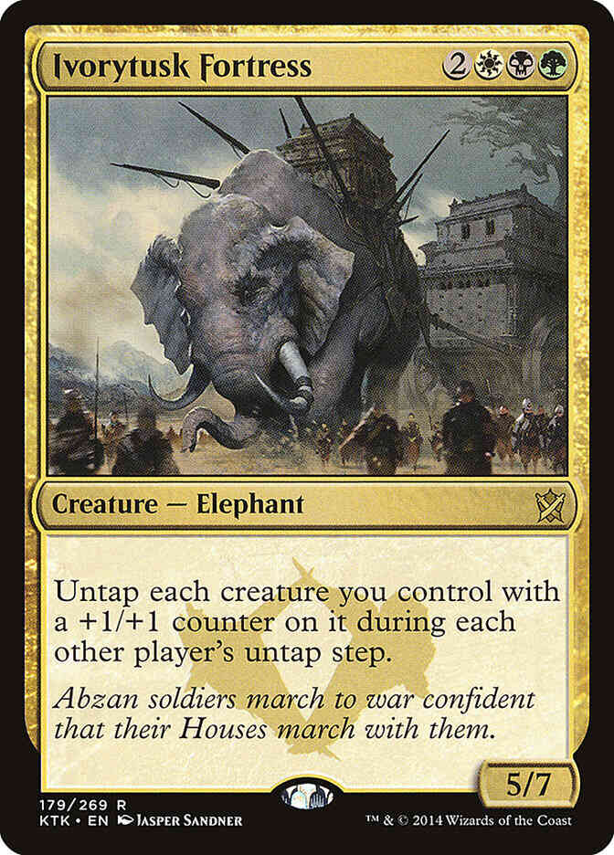 Ivorytusk Fortress [179] [Khans Of Tarkir] [Non-Foil]