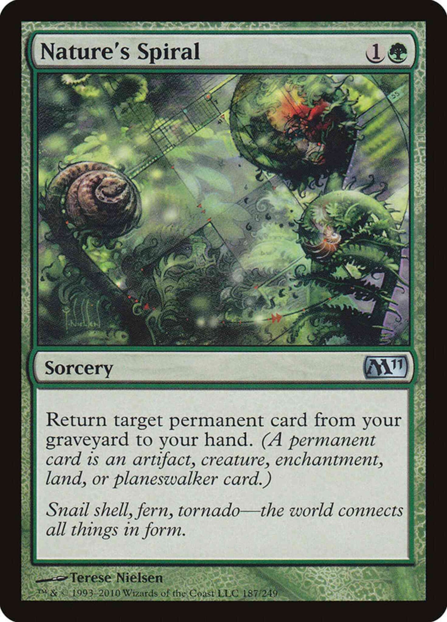 Nature's Spiral [187] [Magic 2011] [Non-Foil]