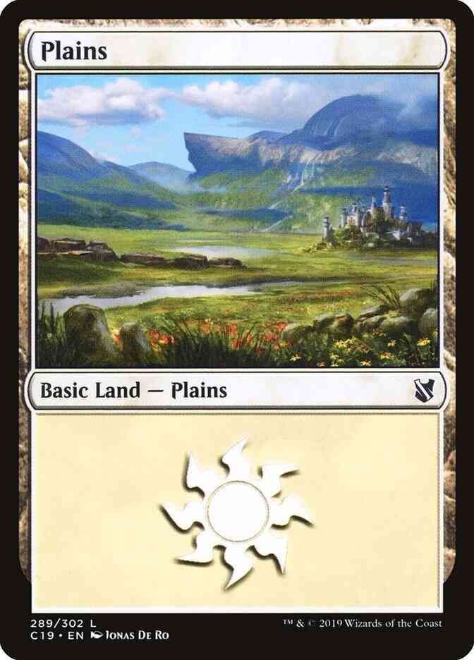 Plains [289] [Commander 2019] [Non-Foil]